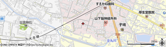 福岡県久留米市諏訪野町1708周辺の地図
