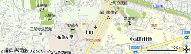 佐賀県小城市上町918周辺の地図