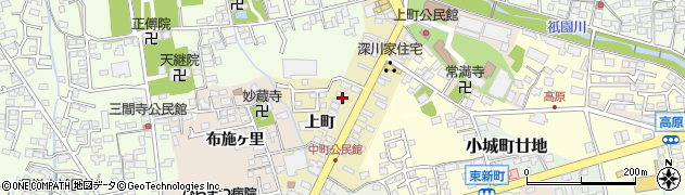 佐賀県小城市上町919周辺の地図