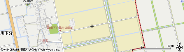 佐賀県吉野ヶ里町（神埼郡）箱川周辺の地図