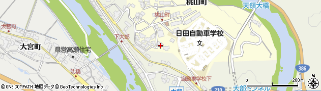 大分県日田市日高2435周辺の地図