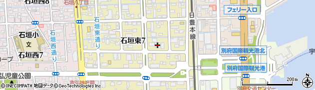 フンドーキン別府営業所周辺の地図