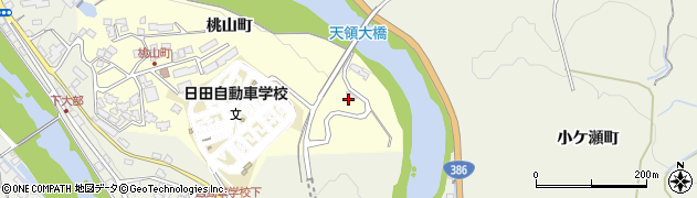 大分県日田市日高2741周辺の地図