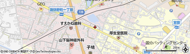 福岡県久留米市諏訪野町1596周辺の地図