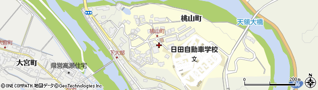 大分県日田市日高2432周辺の地図