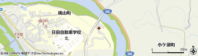 大分県日田市日高2742周辺の地図