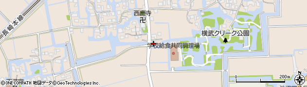 佐賀県神埼市神埼町横武1641周辺の地図