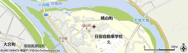 大分県日田市日高2443周辺の地図
