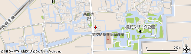 佐賀県神埼市神埼町横武1662周辺の地図