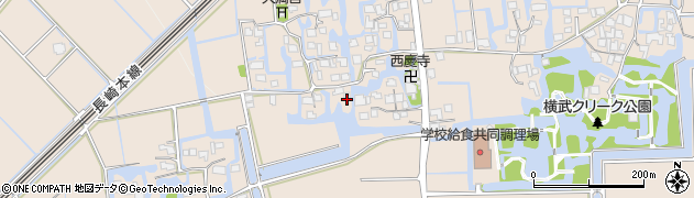 佐賀県神埼市神埼町横武1762周辺の地図