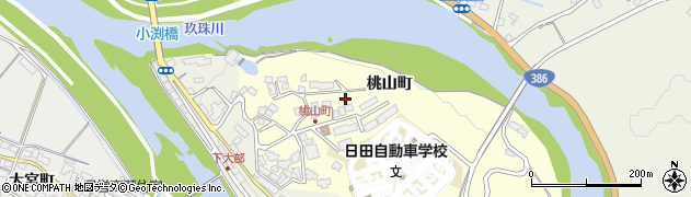 大分県日田市日高2449周辺の地図