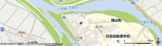 大分県日田市日高2462周辺の地図