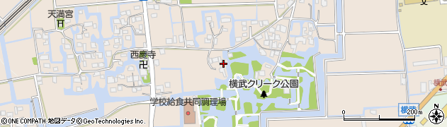 佐賀県神埼市神埼町横武1420周辺の地図