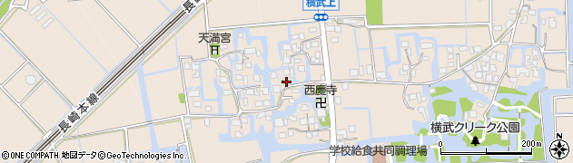 佐賀県神埼市神埼町横武1084周辺の地図