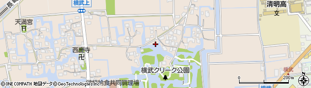 佐賀県神埼市神埼町横武273周辺の地図