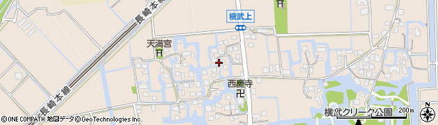 佐賀県神埼市神埼町横武1088周辺の地図