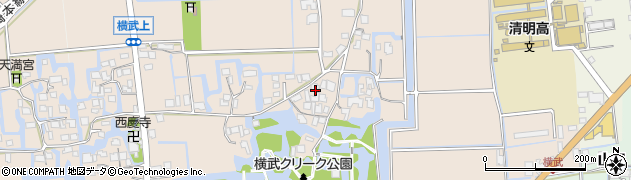 佐賀県神埼市神埼町横武386周辺の地図