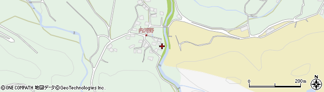 大分県日田市内河野1090周辺の地図