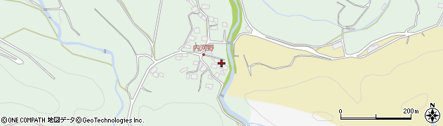 大分県日田市内河野1095周辺の地図