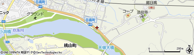 大分県日田市日高1459周辺の地図