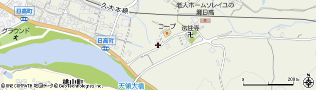 大分県日田市日高2351周辺の地図
