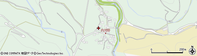 大分県日田市内河野1112周辺の地図