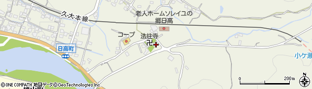 大分県日田市日高2313周辺の地図