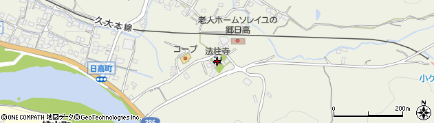 大分県日田市日高2314周辺の地図