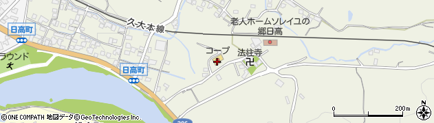 大分県日田市日高2318周辺の地図