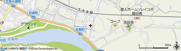 大分県日田市日高1468周辺の地図
