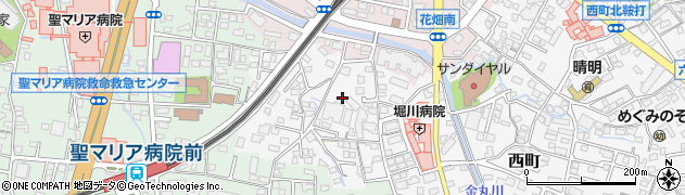 九州教学研究所周辺の地図