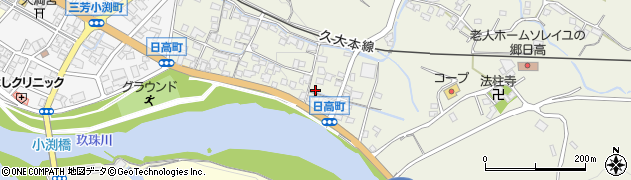 大分県日田市日高1442周辺の地図