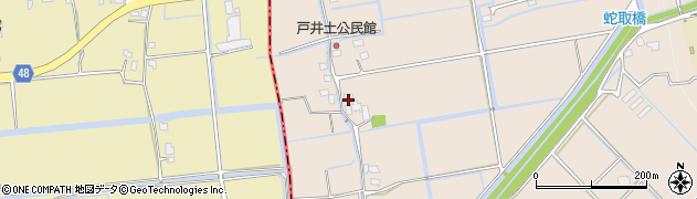 佐賀県神埼市神埼町横武2817周辺の地図