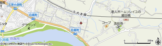 大分県日田市日高1470周辺の地図