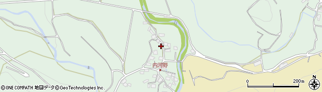 大分県日田市内河野1118周辺の地図