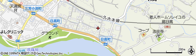 大分県日田市日高1427周辺の地図