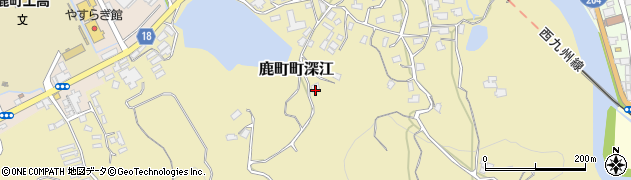 長崎県佐世保市鹿町町深江352周辺の地図