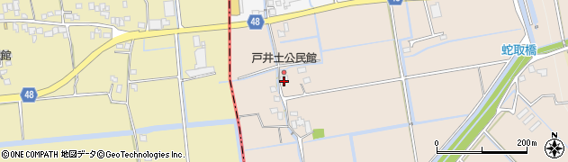 佐賀県神埼市神埼町横武2948周辺の地図