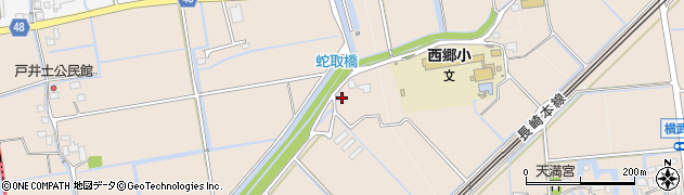 佐賀県神埼市神埼町横武2647周辺の地図