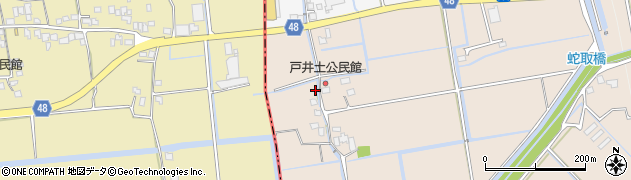 佐賀県神埼市神埼町横武2949周辺の地図