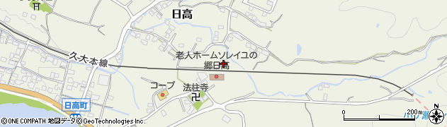 大分県日田市日高2298周辺の地図
