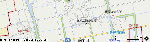 佐賀県三養基郡上峰町前牟田627周辺の地図