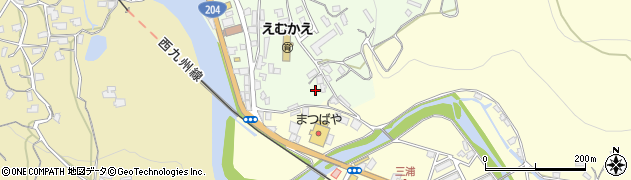 長崎県佐世保市江迎町長坂2周辺の地図