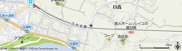 大分県日田市日高1571周辺の地図