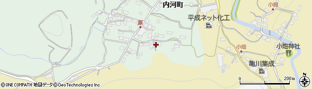 大分県日田市内河野149周辺の地図