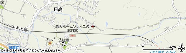 大分県日田市日高1860周辺の地図