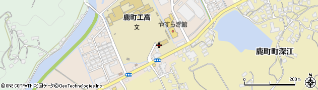 長崎県立鹿町工業高校　進路指導室周辺の地図