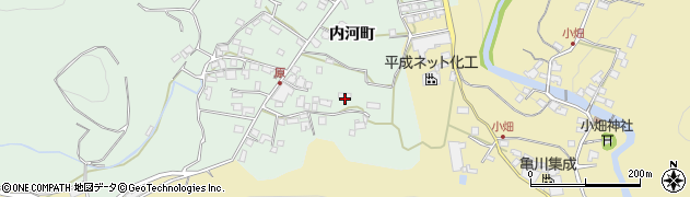 大分県日田市内河野97周辺の地図