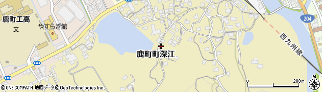長崎県佐世保市鹿町町深江341周辺の地図