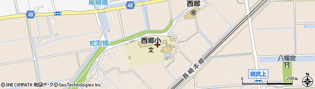 佐賀県神埼市神埼町横武868周辺の地図